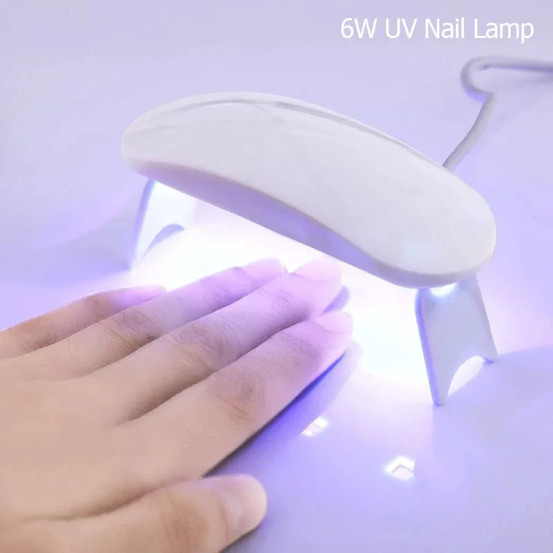 18W Shell Nail Dryer Lamp Mini Single Finger Egg Phototherapy Machine UV Gel Polish Quick Drying Manicure Tools With USB
