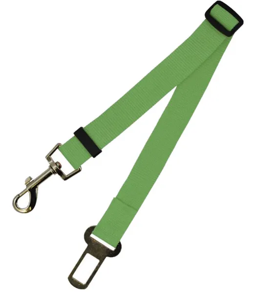 Adjustable Vehicle Pet Leash - Secure Car Seatbelt Harness Attachment for Dogs - Durable Nylon Safety Traction Belt
