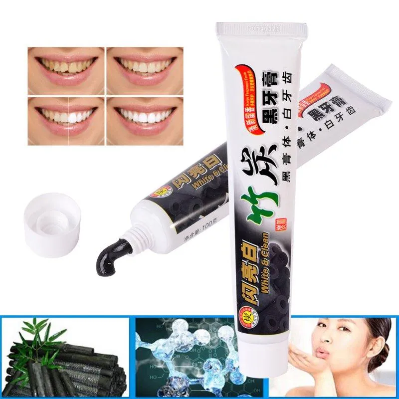 Ancient Chinese Teeth Whitening Bamboo Charcoal Toothpaste