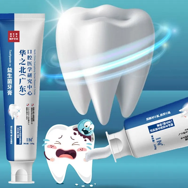Anti-Cavity & Teeth Repair Probiotic Toothpaste – Strengthens & Protects Your Smile