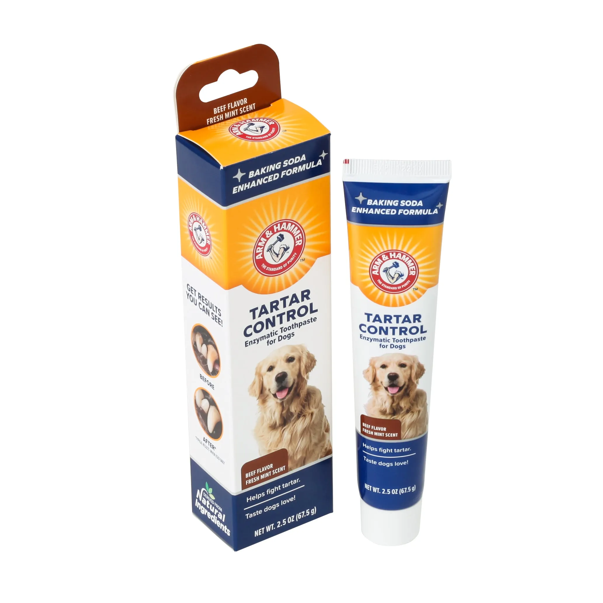Arm and Hammer Tartar Control Enzymatic Toothpaste for Dogs Beef