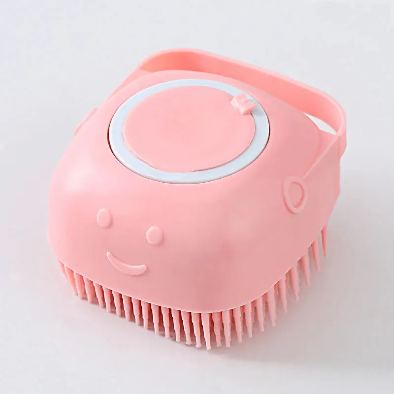 Bathroom Puppy Big Dog Cat Bath Massage Gloves Brush Soft Safety Silicone Pet Accessories for Dogs Cats Tools Mascotas Products
