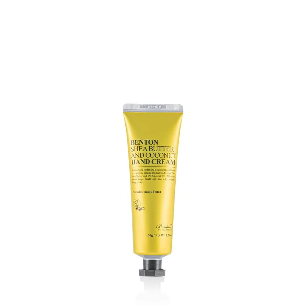 BENTON Shea Butter and Coconut Hand Cream 50g