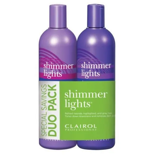 Clairol Shimmer Lights Shampo Conditioner Duo Pack 16oz