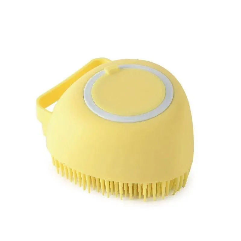 Doggie Bath Silicone Massage Gloves Brush