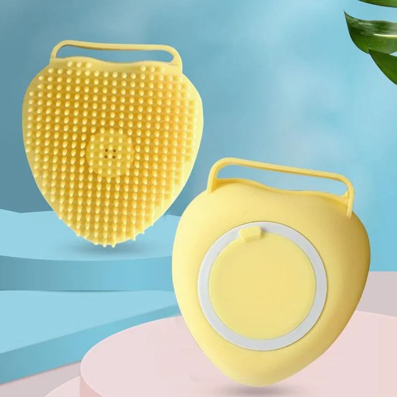 Doggie Bath Silicone Massage Gloves Brush