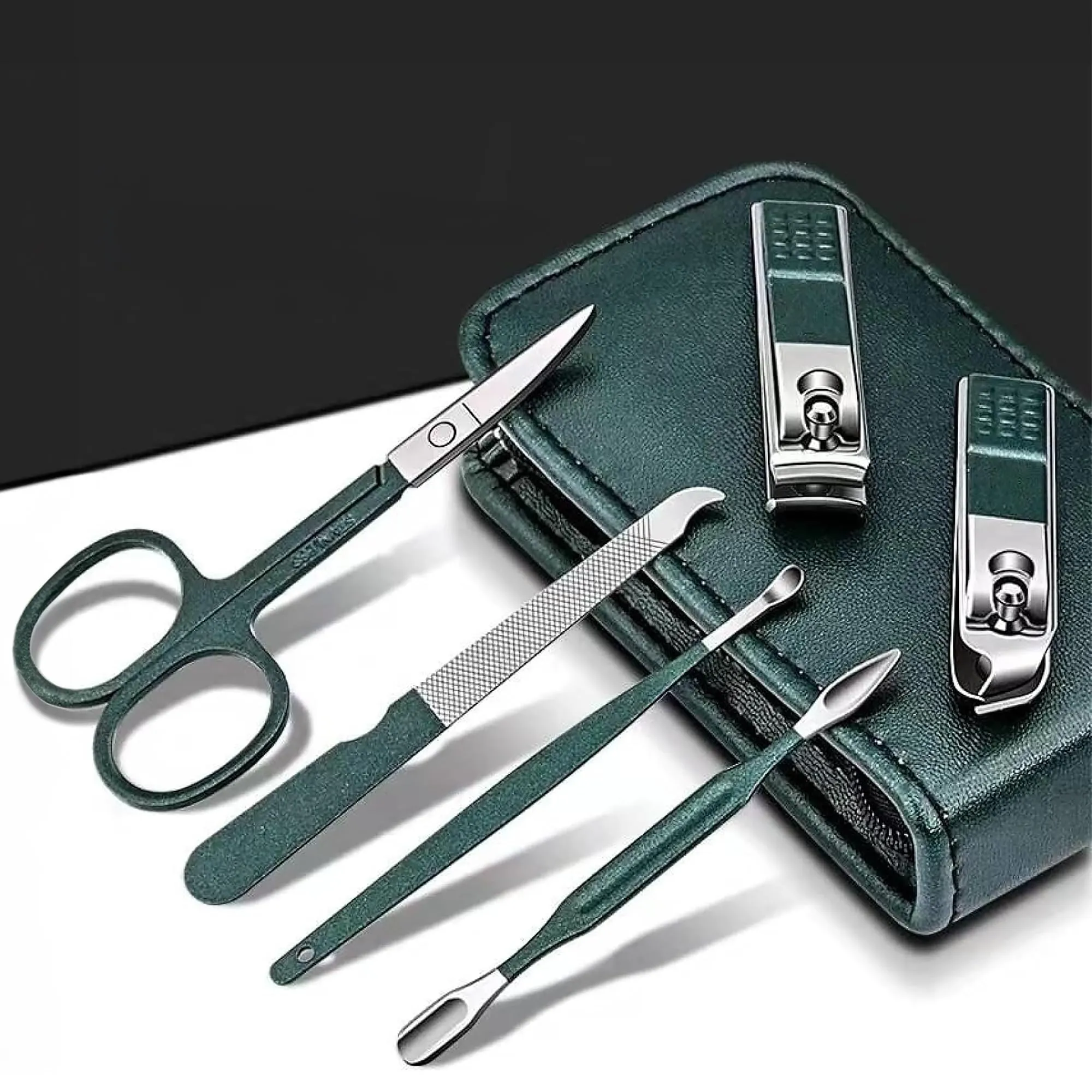 Dr Foot Pedicure Kit for Women for Foot | Manicure Pedicure Kit Products | Manicure Kit for Women | Pedicure Tools for Feet | Nail Cutter Kit | Pedicure Set | Mani Pedi Kit | 6 in 1 | Pack of 5