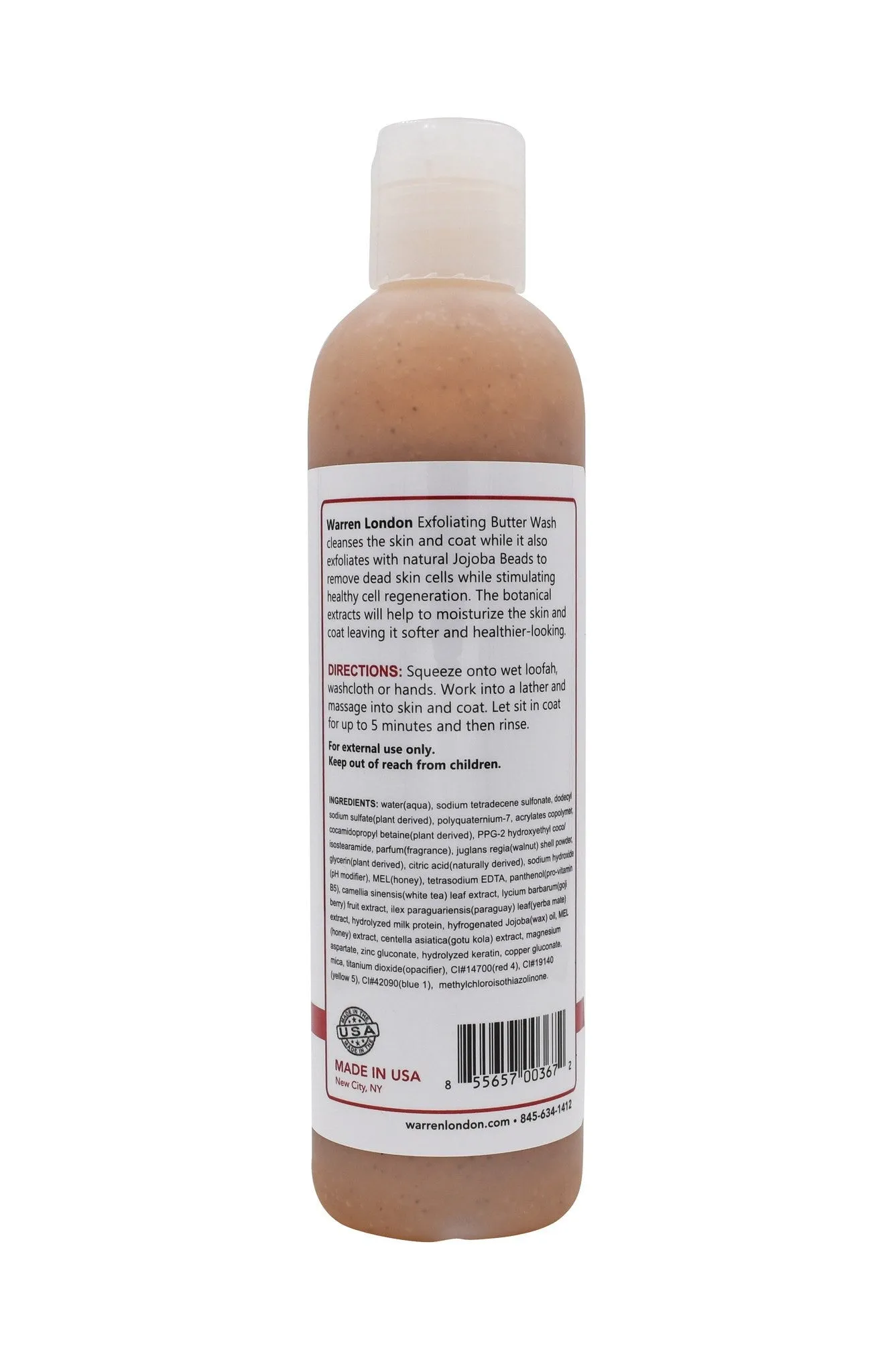 Exfoliating Butter Wash Dog Shampoo Gallons - With Natural Jojoba Beads