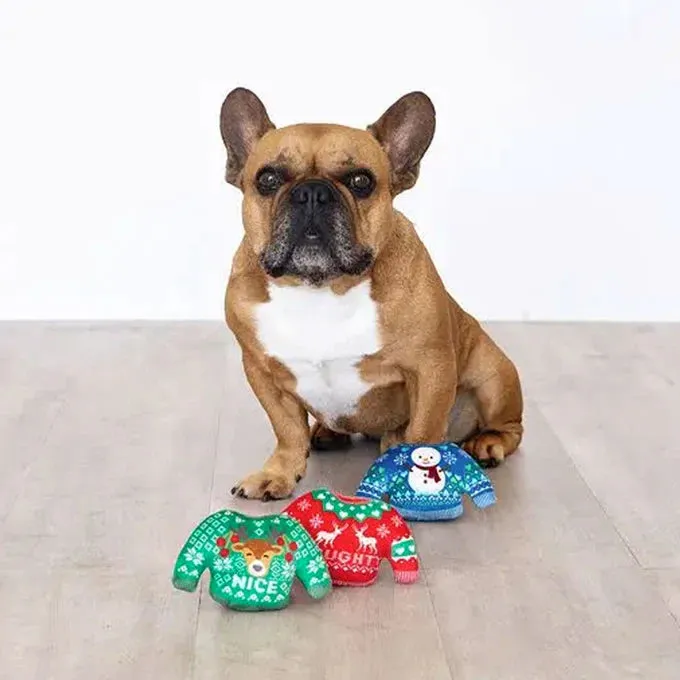 Fringe Dog Toy Holiday The Snuggle is Real