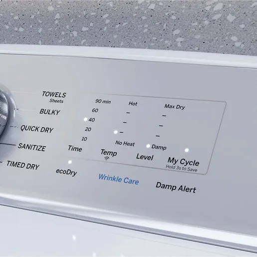 GE Profile PTD60EBMRDG 7.4 Cu Ft Electric Dryer Diamond Grey