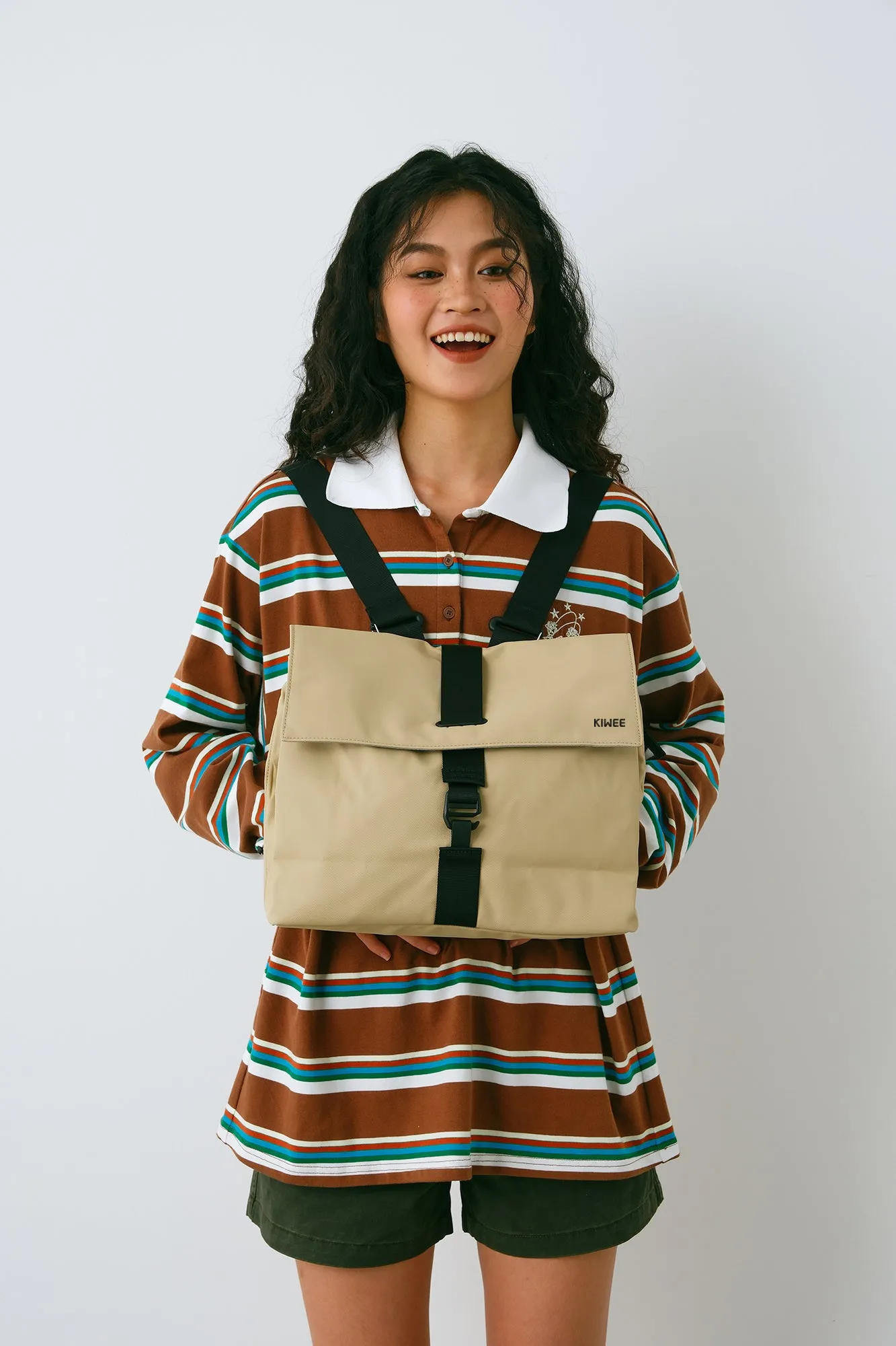 KIWEE Square Backpack: Fasten & Go Small