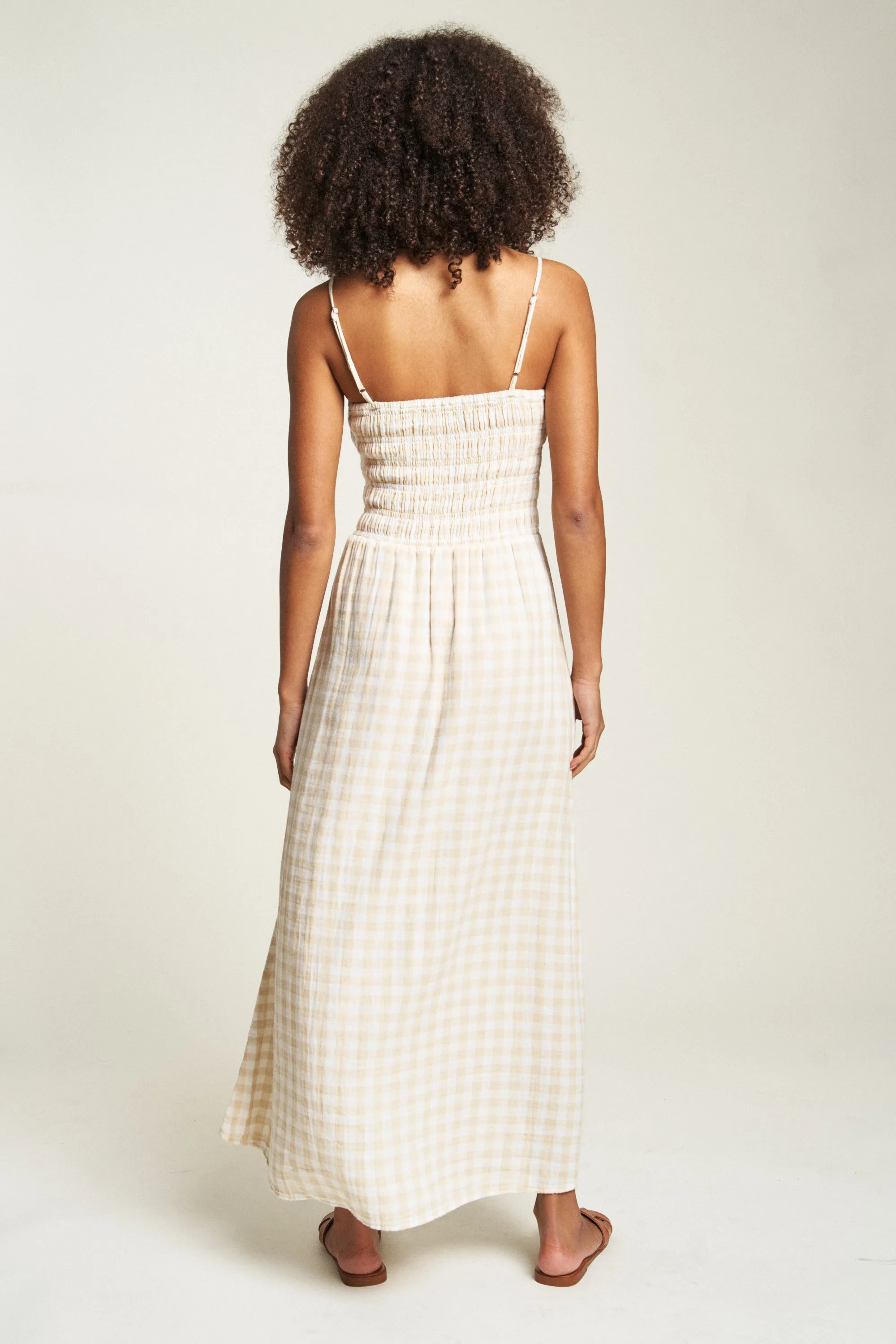 Maybrook Maxi Dress Vichy Check