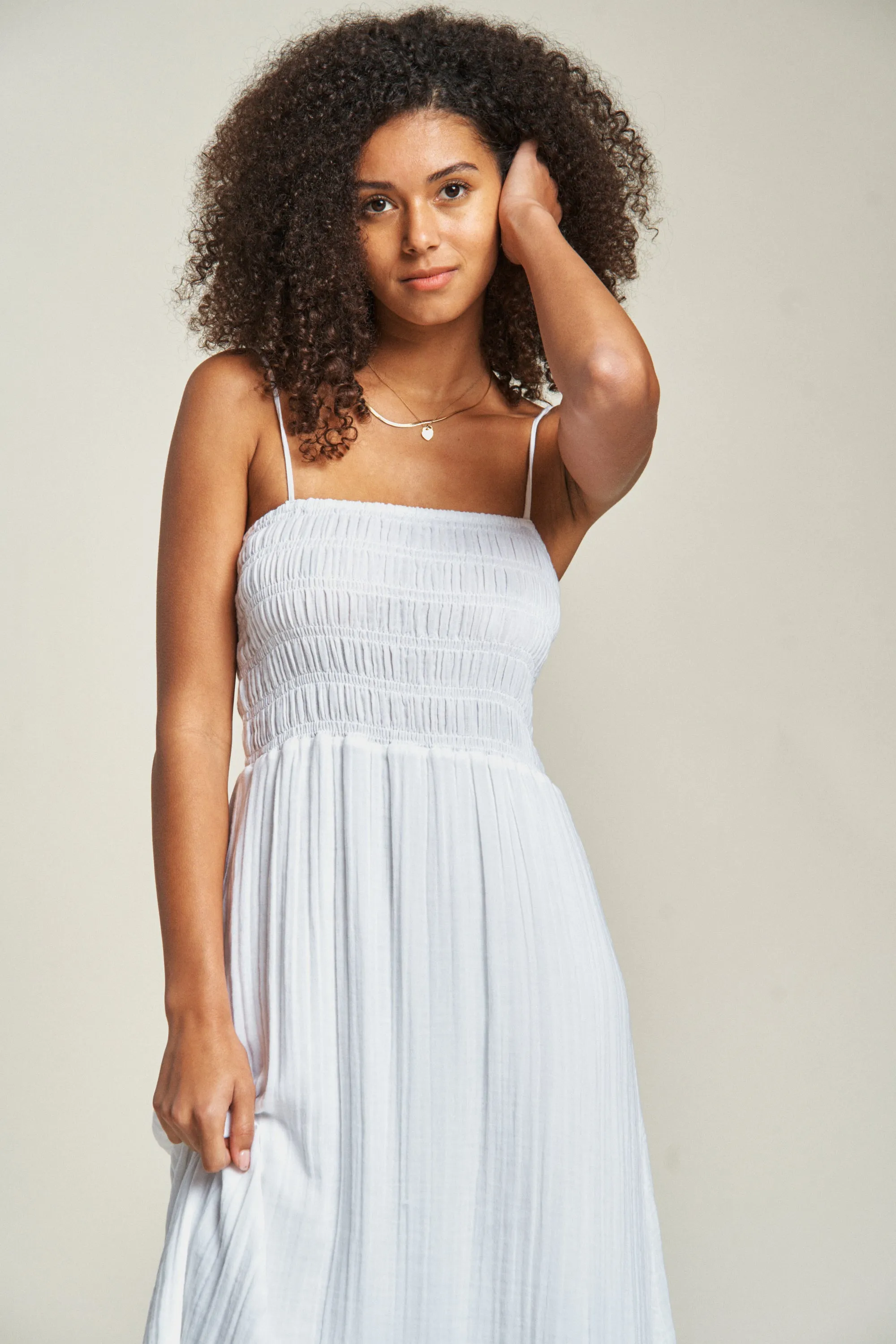 Maybrook Maxi Dress White