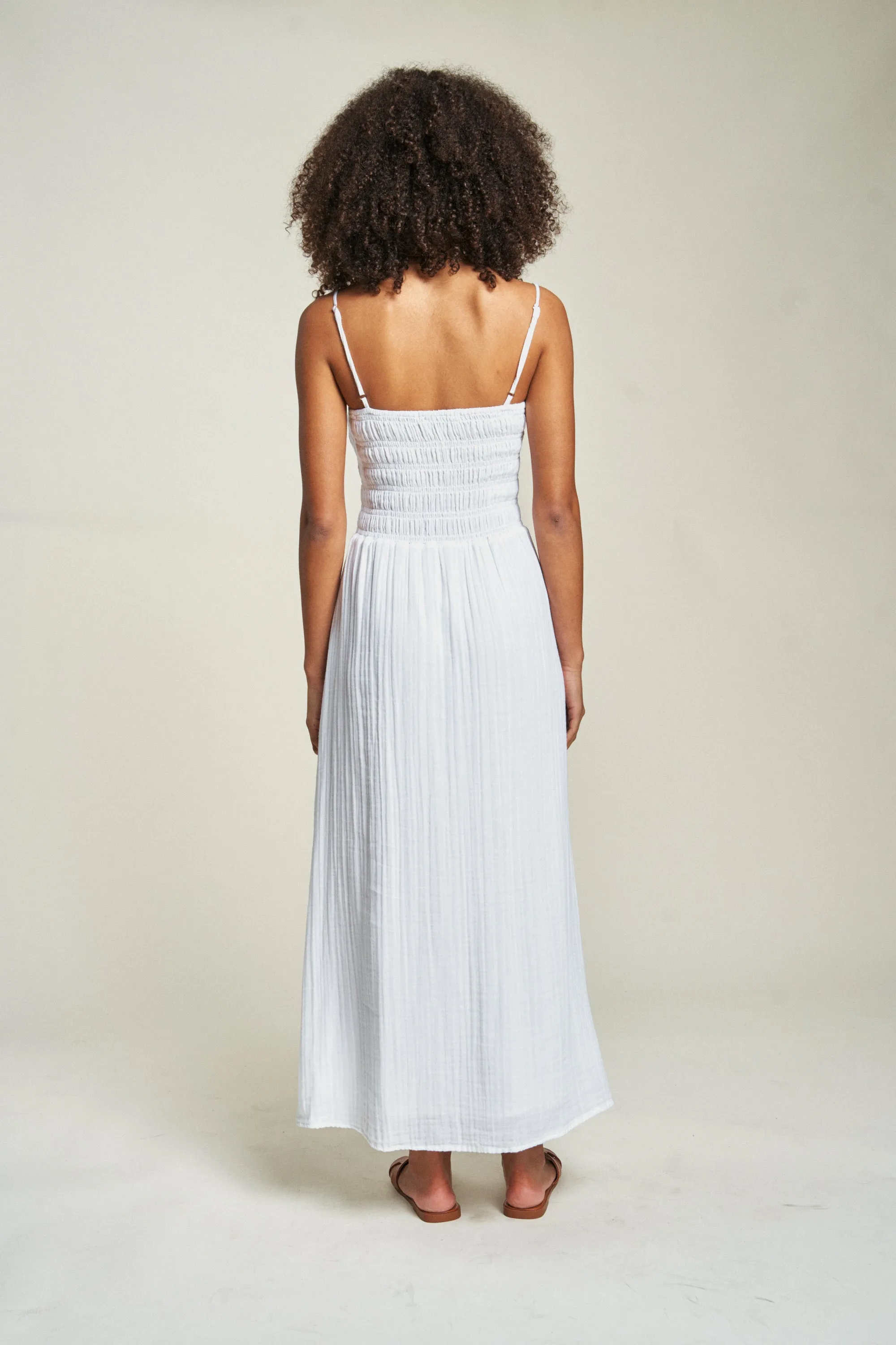 Maybrook Maxi Dress White