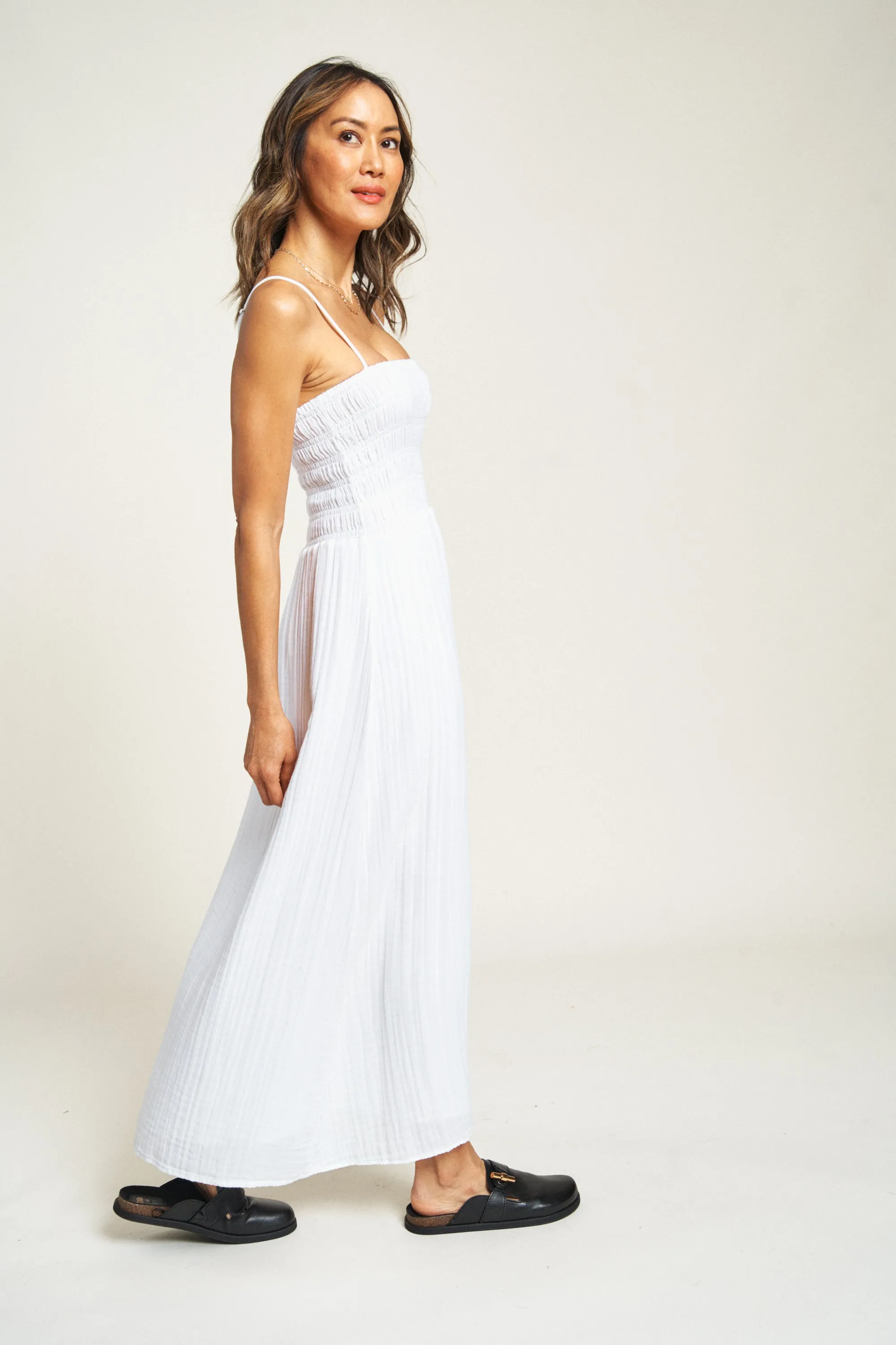 Maybrook Maxi Dress White