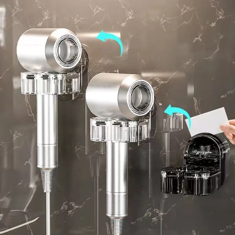 🌀Rotating Hair Dryer Rack Punch-Free
