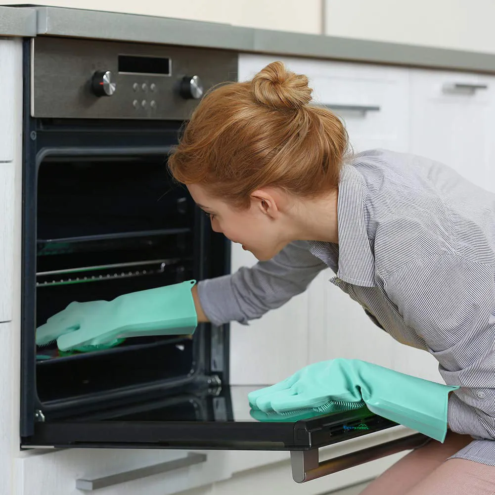 Sillicon Scrub Gloves