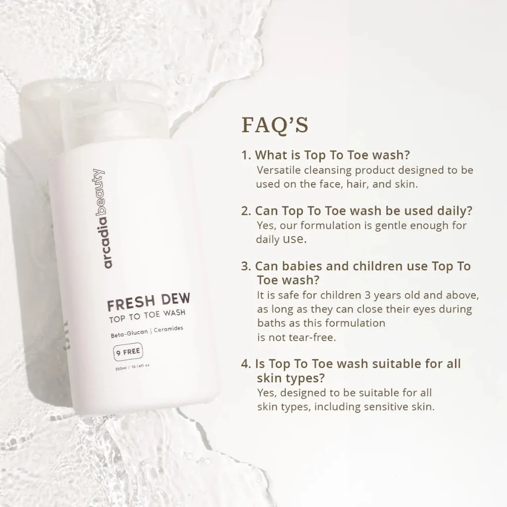Top To Toe Wash 300ml