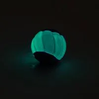 Zeus Duo Dog Toy Ball Glow In The Dark & Squeaker